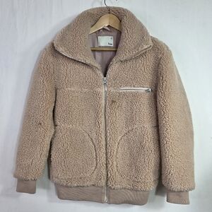 Wilfred free Teddy bomber jacket
